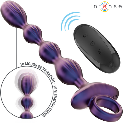 INTENSE - JACKIE VIBRANTE ANAL PLUG MODELLO 1 TELECOMANDO - INTENSE ANAL TOYS | Lingerie Harness Boutique