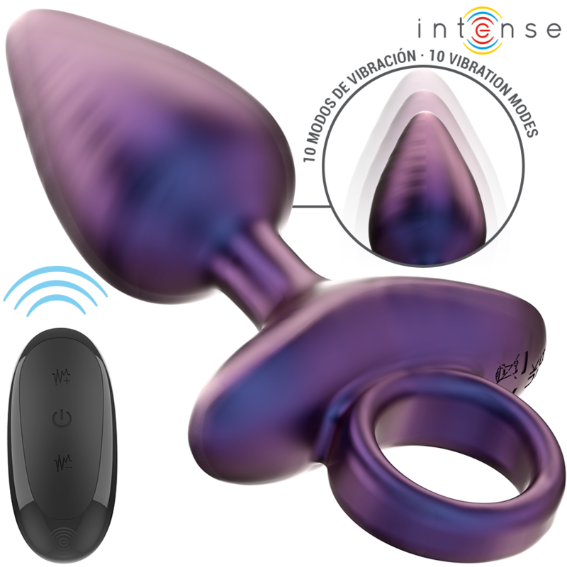 INTENSE - MICHAEL VIBRANTE ANAL PLUG MODELLO 2 TELECOMANDO - INTENSE ANAL TOYS | Lingerie Harness Boutique