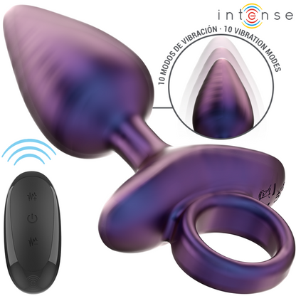 INTENSE - MICHAEL VIBRANTE ANAL PLUG MODELLO 2 TELECOMANDO - INTENSE ANAL TOYS | Lingerie Harness Boutique