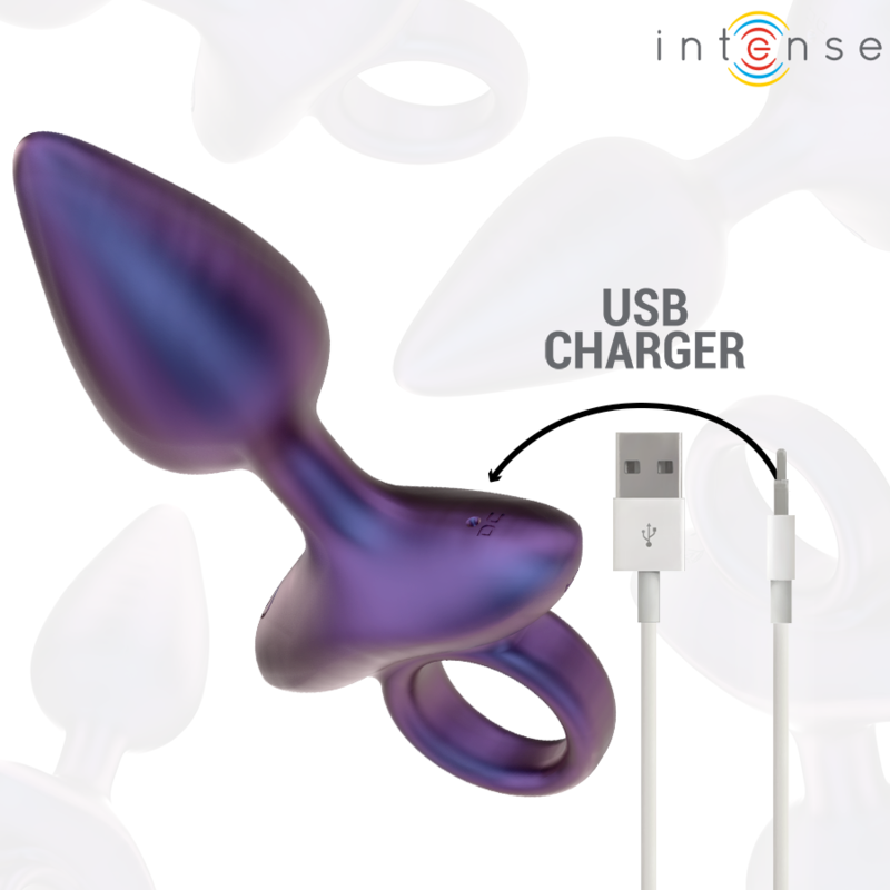 INTENSE - MICHAEL VIBRANTE ANAL PLUG MODELLO 2 TELECOMANDO - INTENSE ANAL TOYS | Lingerie Harness Boutique