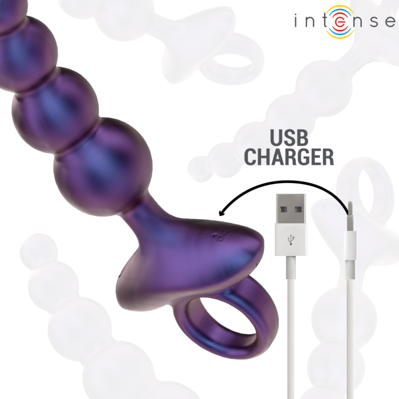 INTENSE - TITO VIBRANTE ANAL PLUG MODELLO 3 TELECOMANDO - INTENSE ANAL TOYS | Lingerie Harness Boutique