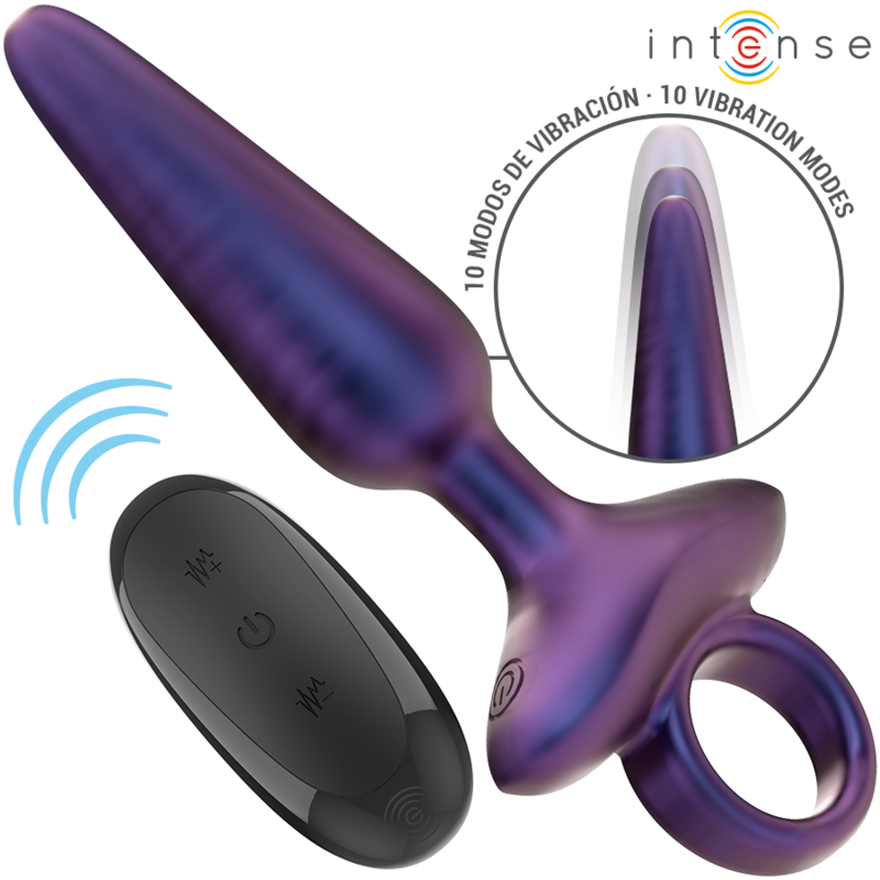 INTENSE - MARLON VIBRANTE ANAL PLUG MODELLO 4 TELECOMANDO - INTENSE ANAL TOYS | Lingerie Harness Boutique