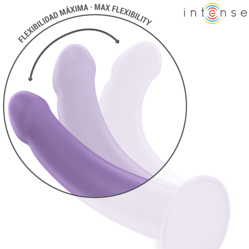 INTENSE - EDDIE VIBRATORE 17,5 CM 10 VIBRAZIONI VIOLA TELECOMANDO - INTENSE FUN | Lingerie Harness Boutique