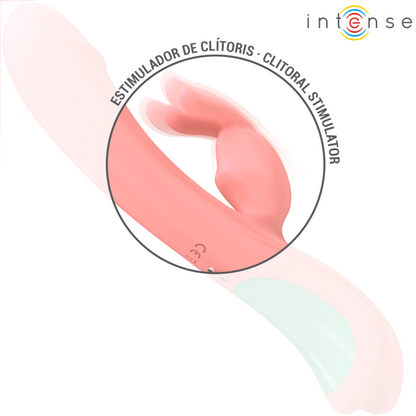 INTENSE - RACHEL RABBIT VIBRATORE 5 VIBRAZIONI ROSA - INTENSE FUN | Lingerie Harness Boutique