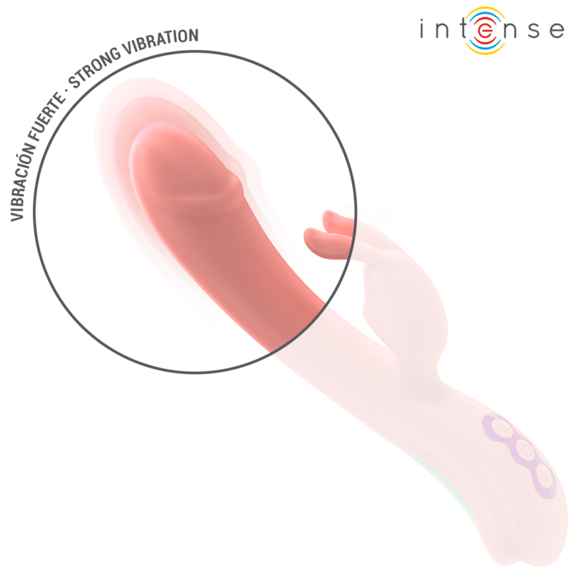 INTENSE - RACHEL RABBIT VIBRATORE 5 VIBRAZIONI ROSA - INTENSE FUN | Lingerie Harness Boutique