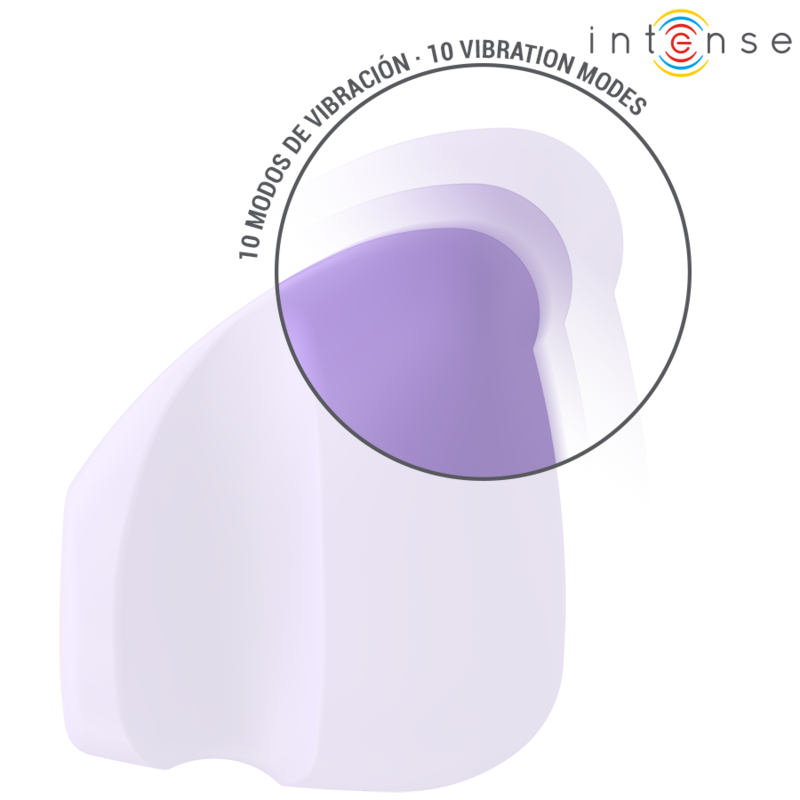 INTENSE - URSULA STIMOLATORE 10 VIBRAZIONI VIOLA - INTENSE FUN | Lingerie Harness Boutique