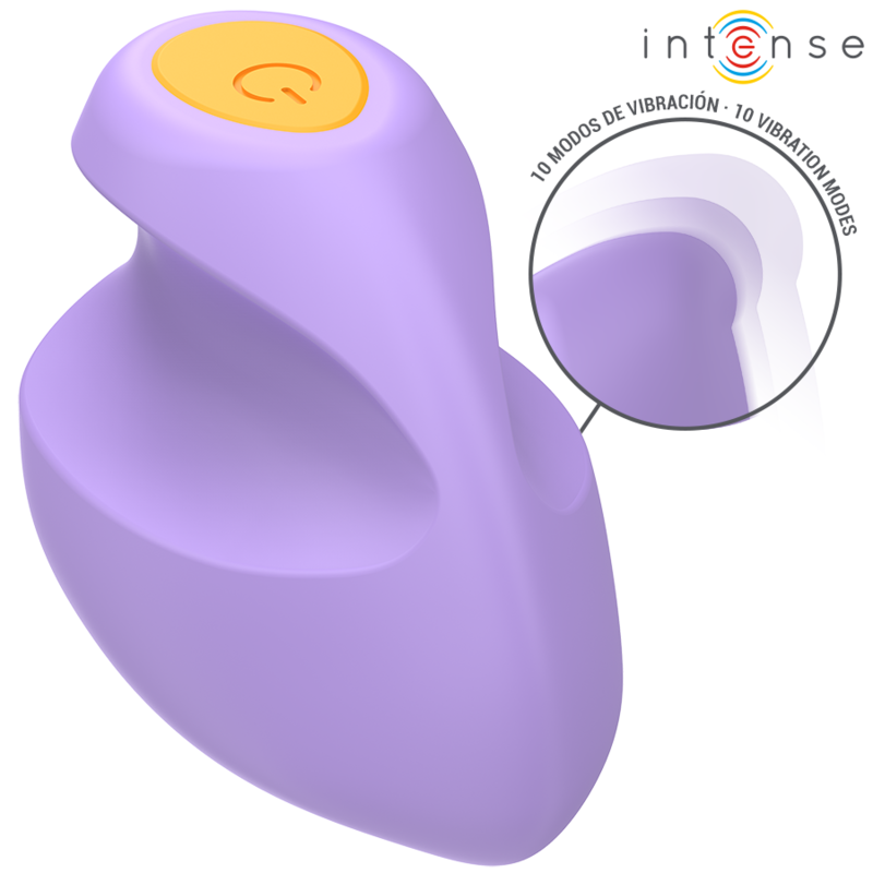 INTENSE - URSULA STIMOLATORE 10 VIBRAZIONI VIOLA - INTENSE FUN | Lingerie Harness Boutique