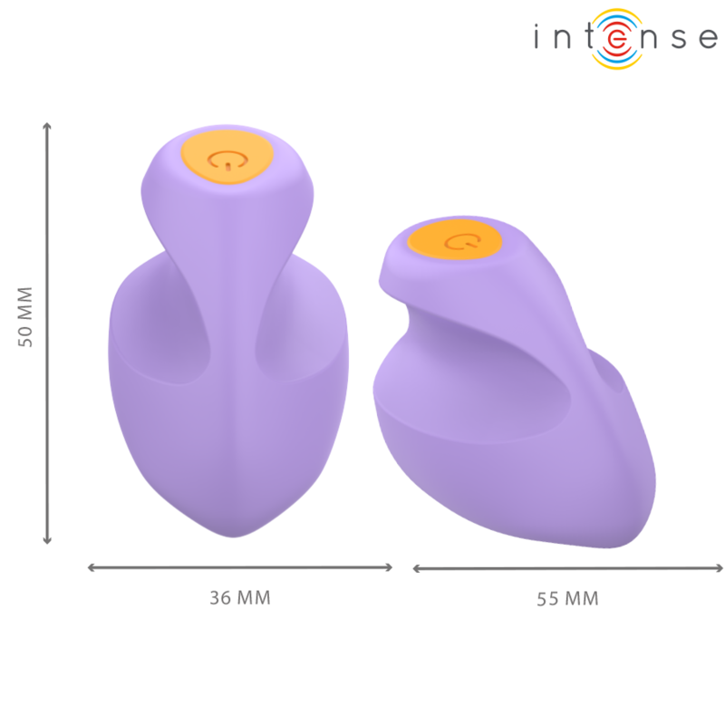 INTENSE - URSULA STIMOLATORE 10 VIBRAZIONI VIOLA - INTENSE FUN | Lingerie Harness Boutique
