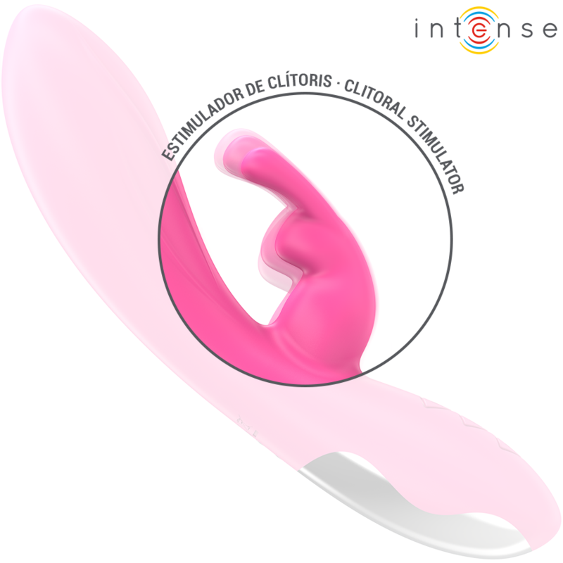 INTENSE - VIBRATORE RANDALL RABBIT 10 VIBRAZIONI ROSA - INTENSE FUN | Lingerie Harness Boutique