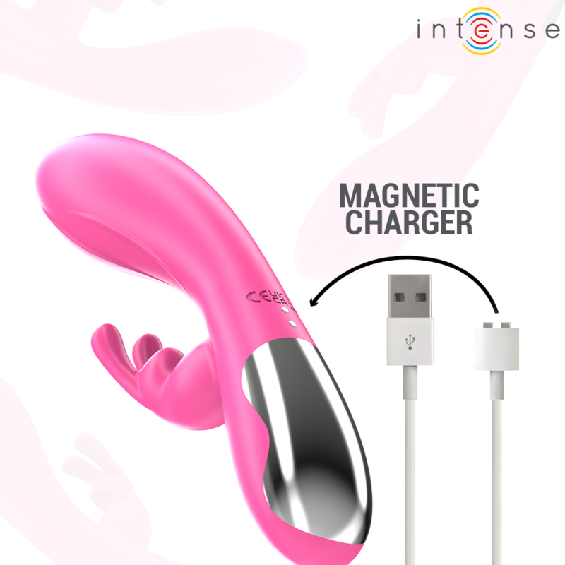 INTENSE - VIBRATORE RANDALL RABBIT 10 VIBRAZIONI ROSA - INTENSE FUN | Lingerie Harness Boutique