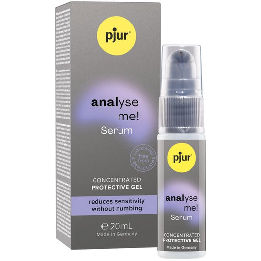 PJUR - ANALYZE ME SIERO COMFORT ANALE 20 ML - PJUR | Lingerie Harness Boutique