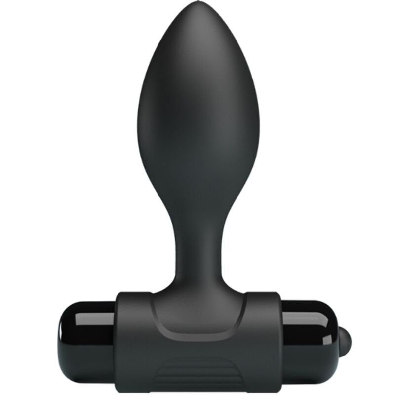 PRETTY LOVE - VIBRA BUTT 10 VIBRAZIONI PLUG ANALE NERO - PRETTY LOVE | Lingerie Harness Boutique