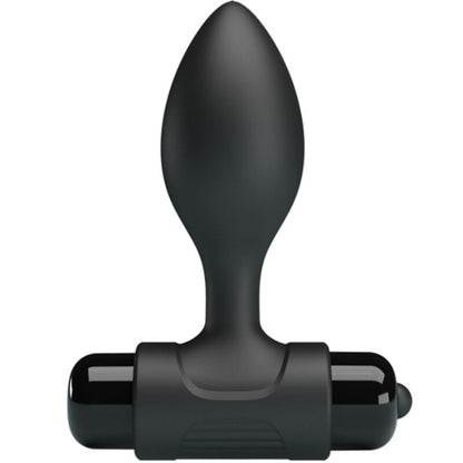 PRETTY LOVE - VIBRA BUTT 10 VIBRAZIONI PLUG ANALE NERO - PRETTY LOVE | Lingerie Harness Boutique