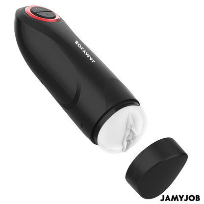JAMYJOB - MASTURBATORE VAGINALE AUTOMATICO A GRAVITÀ 5 MODALITÀ DI ASPIRAZIONE - JAMYJOB | Lingerie Harness Boutique