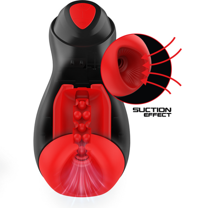 JAMYJOB - MASTURBATORE AUTOMATICO CORE-X 5 MODALITÀ DI ASPIRAZIONE E VIBRAZIONE - JAMYJOB | Lingerie Harness Boutique