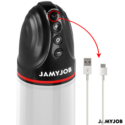 JAMYJOB - POMPA AUTOMATICA XPAND 3 LIVELLI DI ASPIRAZIONE GRIGIA - JAMYJOB | Lingerie Harness Boutique