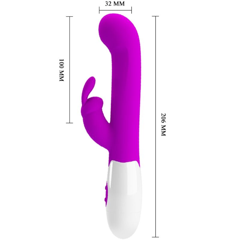 PRETTY LOVE - VIBRATORE CENTAUR CONIGLIO 30 MODALITÀ DI VIBRAZIONE VIOLA - PRETTY LOVE | Lingerie Harness Boutique