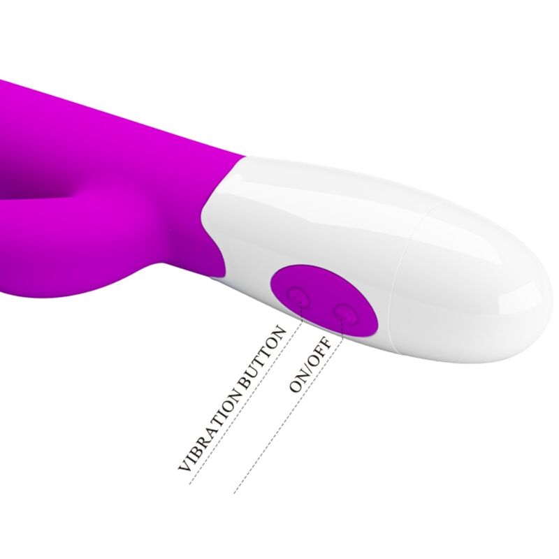 PRETTY LOVE - VIBRATORE CENTAUR CONIGLIO 30 MODALITÀ DI VIBRAZIONE VIOLA - PRETTY LOVE | Lingerie Harness Boutique