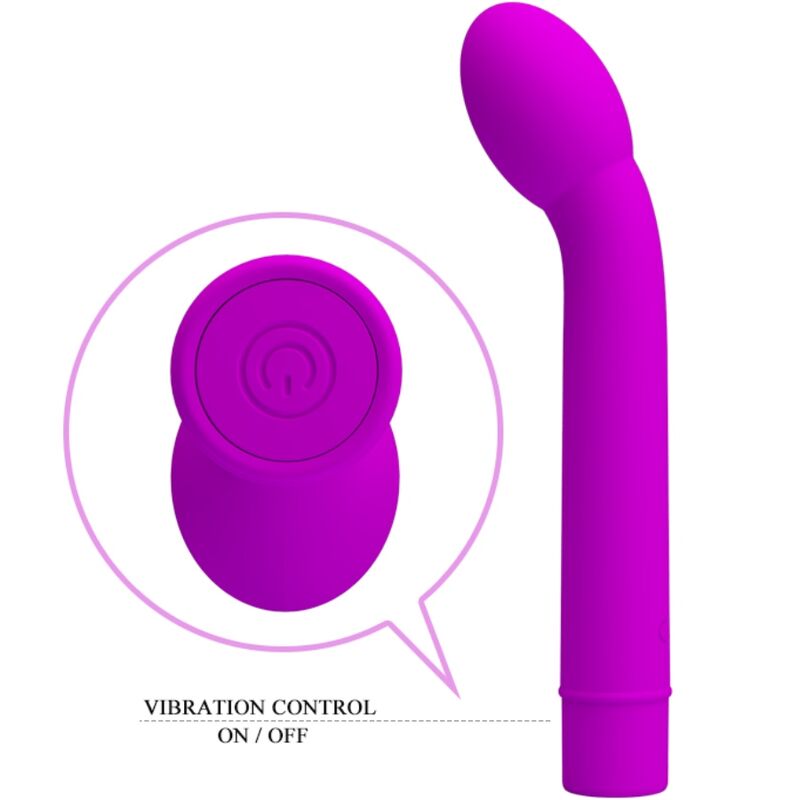 PRETTY LOVE - VIBRATORE G-SPOT LOGAN 10 VIBRAZIONI VIOLA - PRETTY LOVE | Lingerie Harness Boutique