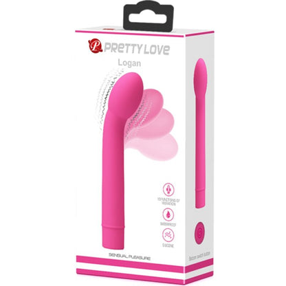 PRETTY LOVE - VIBRATORE G-SPOT LOGAN 10 VIBRAZIONI ROSA - PRETTY LOVE | Lingerie Harness Boutique