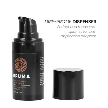 BRUMA - VIBRATORE LIQUIDO ULTRA SCORREVOLE CUPCAKE 15 ML - BRUMA | Lingerie Harness Boutique