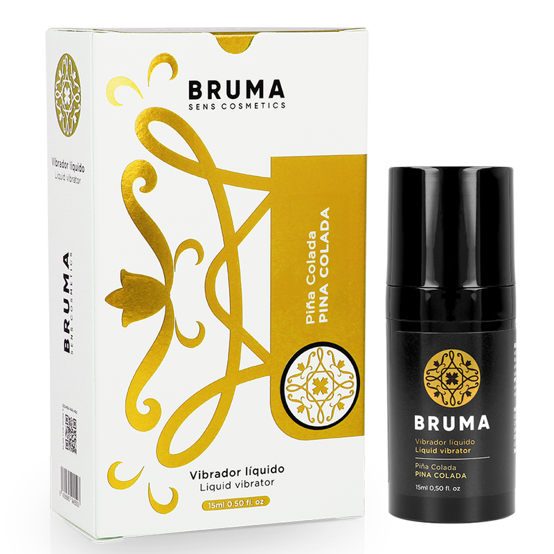BRUMA - VIBRATORE LIQUIDO ULTRA SCORREVOLE PINA COLADA 15 ML - BRUMA | Lingerie Harness Boutique