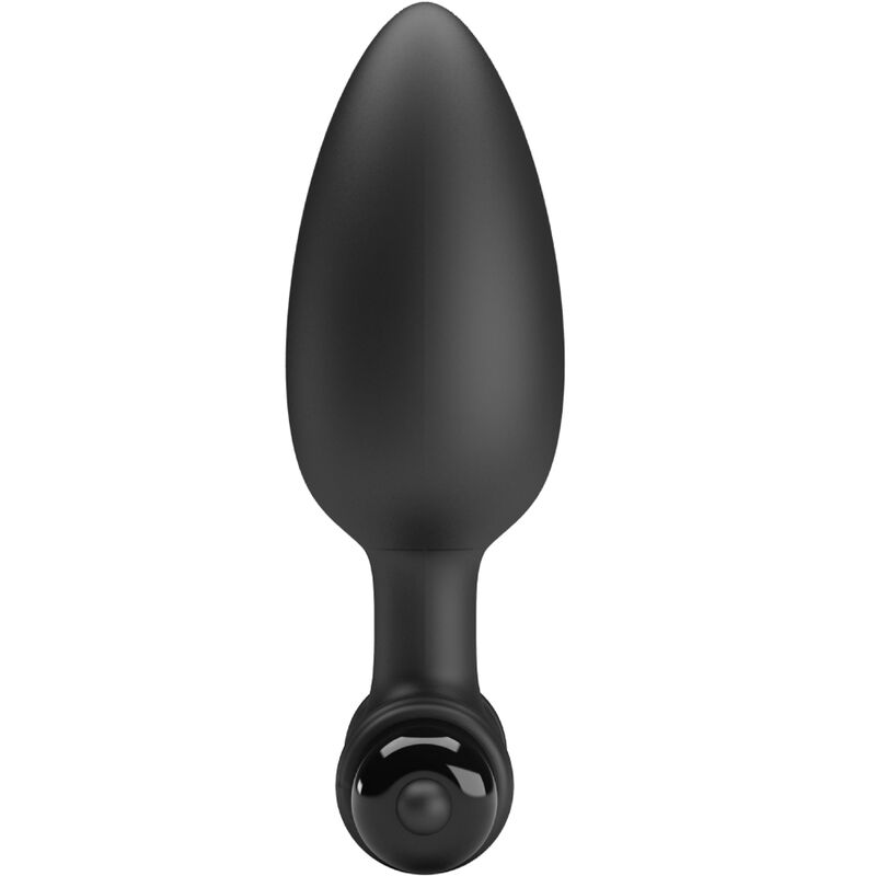 PRETTY LOVE - VIBRA BUTT PLUG 2 PLUG ANALE 10 VIBRAZIONI NERO - PRETTY LOVE | Lingerie Harness Boutique