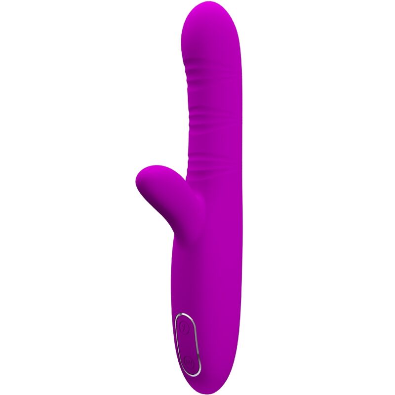 PRETTY LOVE - ANGELIQUE VIBRATORE MULTIFUNZIONE + STIMOLATORE CLITORIDE VIOLA - PRETTY LOVE | Lingerie Harness Boutique