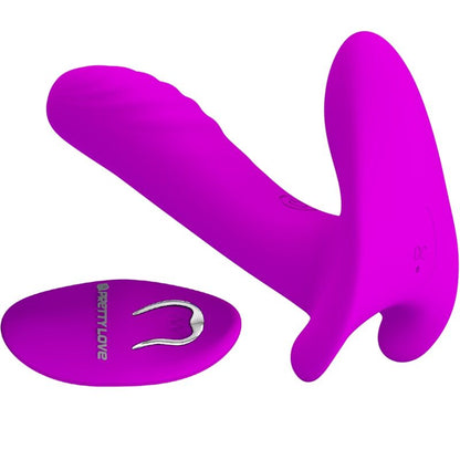 PRETTY LOVE - MASSAGGIATORE E VIBRATORE 12 VIBRAZIONI TELECOMANDO VIOLA - PRETTY LOVE | Lingerie Harness Boutique