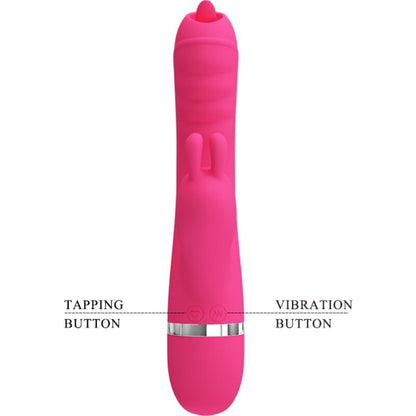 PRETTY LOVE - VIBRATORE MULTIFUNZIONE CONIGLIO PHOENIX ROSA - PRETTY LOVE | Lingerie Harness Boutique