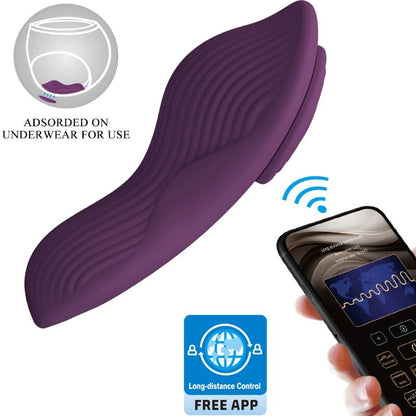 PRETTY LOVE - MANE LAY ON CLITORIDE MASSAGGIATORE 10 VIBRAZIONI TELECOMANDO VIOLA - PRETTY LOVE | Lingerie Harness Boutique