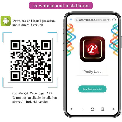 PRETTY LOVE - FRANZ MASSAGGIATORE E VIBRATORE APP GRATUITA VIOLA - PRETTY LOVE | Lingerie Harness Boutique