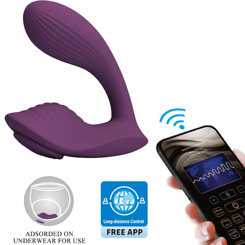 PRETTY LOVE - FRANZ MASSAGGIATORE E VIBRATORE APP GRATUITA VIOLA - PRETTY LOVE | Lingerie Harness Boutique