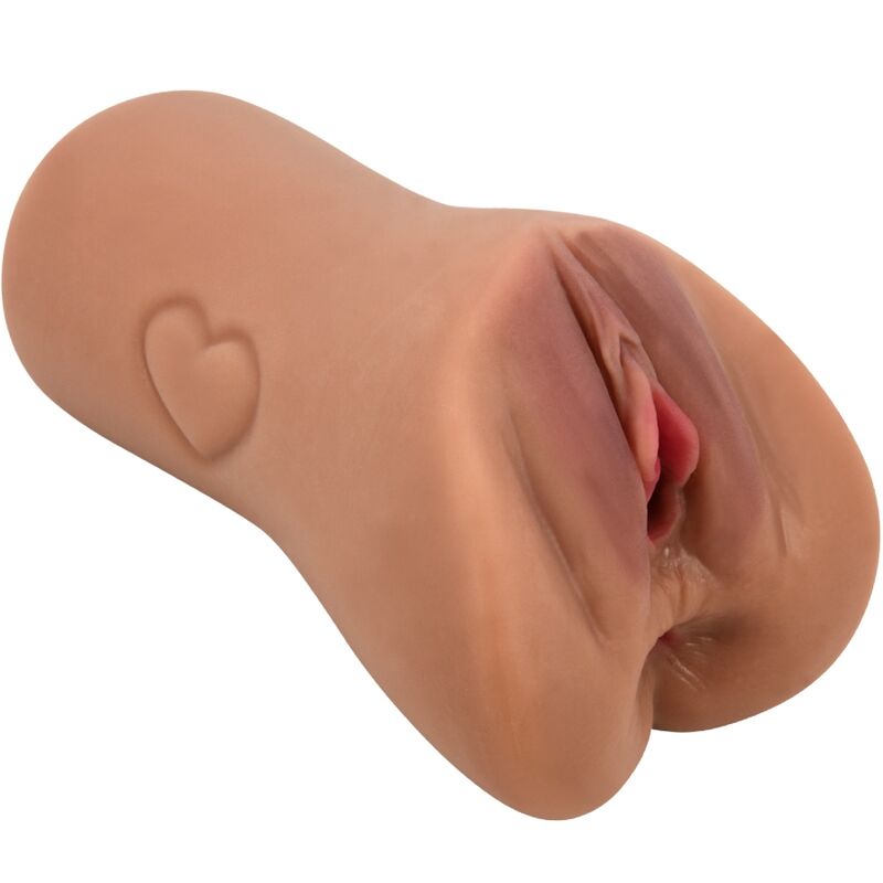 CRAZY BULL - VAGINA E ANO SCARLATTO DESIGN CON CUORE IN CARNE - CRAZY BULL | Lingerie Harness Boutique