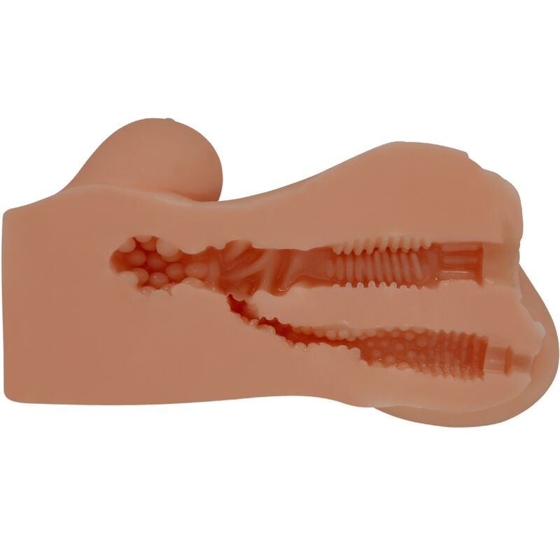 CRAZY BULL - HANNAH DOPPIO MASTURBATORE VAGINA E ANO REALISTICO MULATTO - CRAZY BULL | Lingerie Harness Boutique