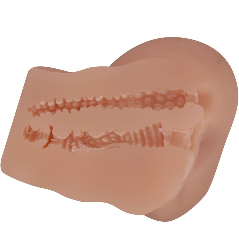 CRAZY BULL - VIBRATORE HAILEY CON VAGINA REALISTICA E CONTROLLO ANO REMOTO - CRAZY BULL | Lingerie Harness Boutique