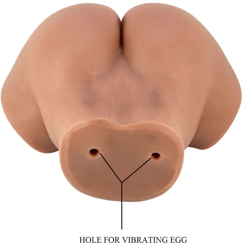 CRAZY BULL - VIBRATORE HAILEY CON VAGINA REALISTICA E CONTROLLO ANO REMOTO - CRAZY BULL | Lingerie Harness Boutique