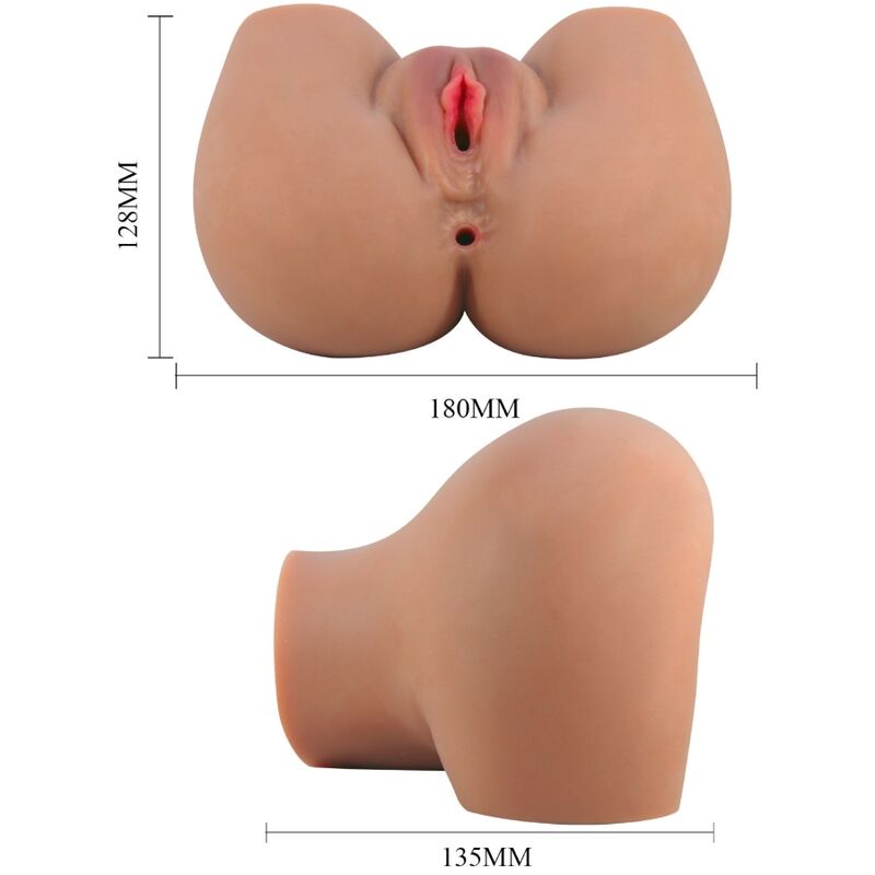 CRAZY BULL - VIBRATORE MILA CON VAGINA REALISTICA E CONTROLLO ANO REMOTO - CRAZY BULL | Lingerie Harness Boutique