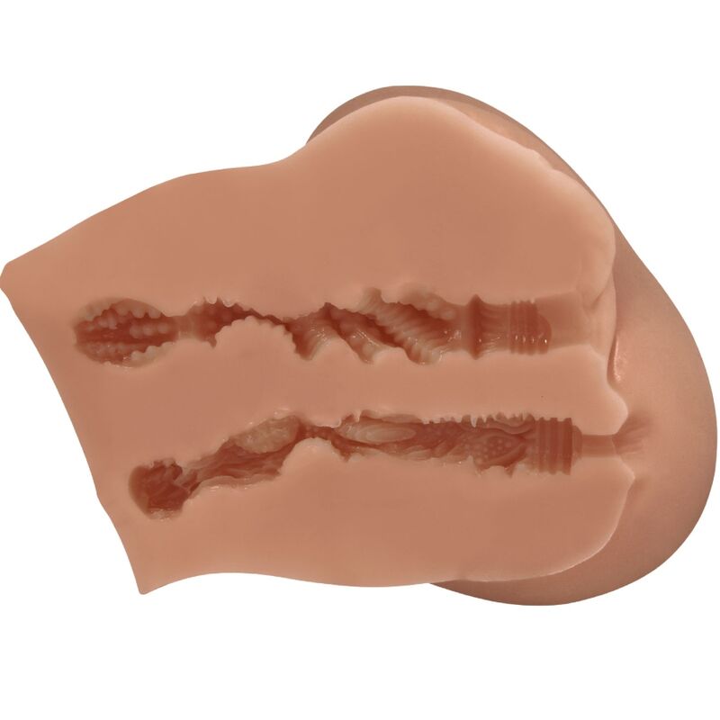 CRAZY BULL - VIBRATORE LUNA CON VAGINA REALISTICA E CONTROLLO ANO REMOTO - CRAZY BULL | Lingerie Harness Boutique