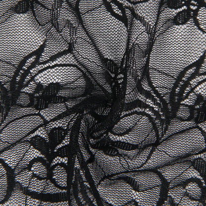 SUBBLIME - 954185 BABYDOLL IN PIZZO CON SPALLINE REGOLABILI NERO S/M - SUBBLIME BABYDOLLS | Lingerie Harness Boutique