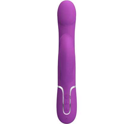PRETTY LOVE - VIBRATORE E STIMOLATORE MULTIFUNZIONE 4 IN 1 VIOLA - PRETTY LOVE | Lingerie Harness Boutique