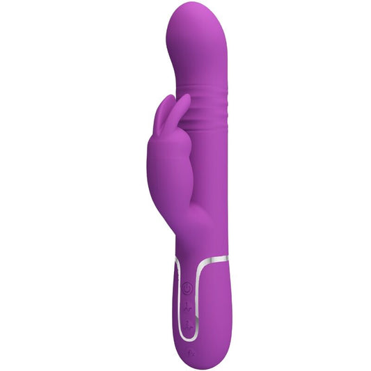 PRETTY LOVE - COALE 4 IN 1 MULTIFUNZIONE VIBRATORE CONIGLIO VIOLA - PRETTY LOVE | Lingerie Harness Boutique