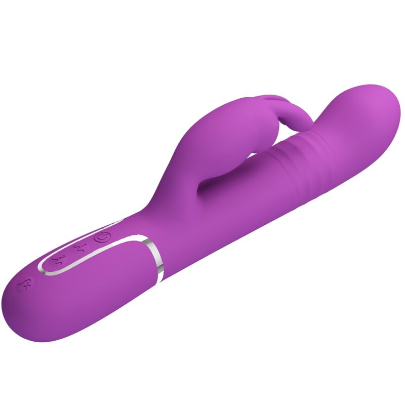PRETTY LOVE - COALE 4 IN 1 MULTIFUNZIONE VIBRATORE CONIGLIO VIOLA - PRETTY LOVE | Lingerie Harness Boutique