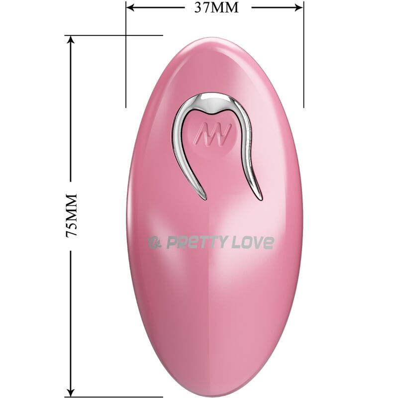 PRETTY LOVE - MORSETTI PER CAPEZZOLI CAILEY 10 VIBRAZIONI TELECOMANDO ROSA - PRETTY LOVE | Lingerie Harness Boutique