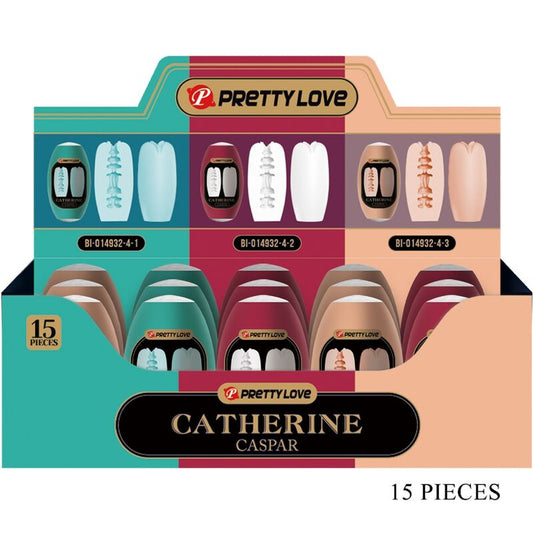 PRETTY LOVE - CASPAR PACK 15 VARI MASTURBATORI MASCHILI - PRETTY LOVE | Lingerie Harness Boutique