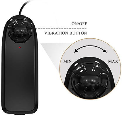 BAILE - BAHAMUT VIBRATORE REALISTICO 21,8 CM CARNE TELECOMANDO - BAILE | Lingerie Harness Boutique