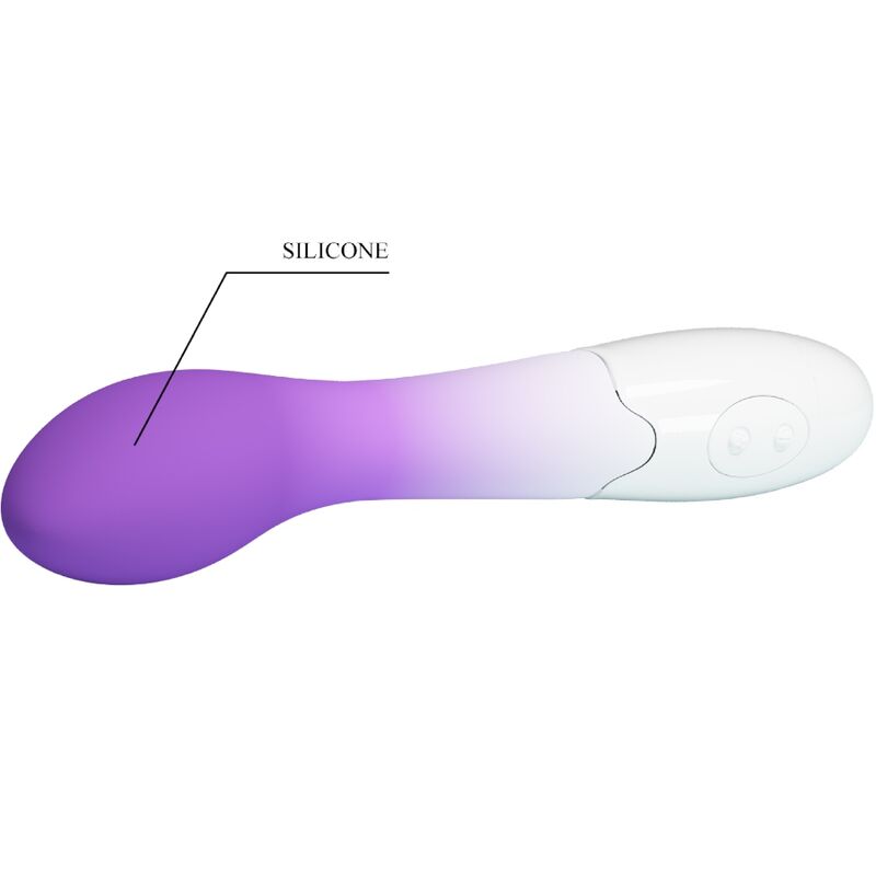 PRETTY LOVE - VIBRATORE PUNTO G BISHOP 30 VIBRAZIONI VIOLA - PRETTY LOVE | Lingerie Harness Boutique
