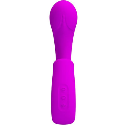 PRETTY LOVE - SIBEL SIBEL VIBRATORE PUNTO G + STIMOLATORE CLITORIDEO 10 VIBRAZIONI VIOLA - PRETTY LOVE | Lingerie Harness Boutique