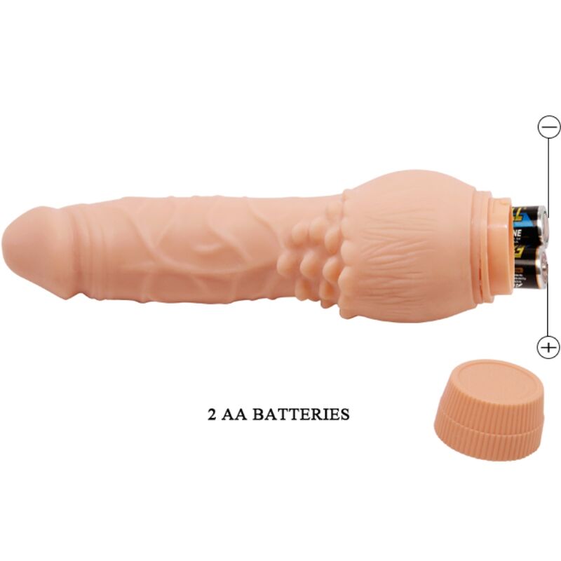 BAILE - BARBARA VIBRATORE REALISTICO 19,5 CM CARNE - BAILE | Lingerie Harness Boutique