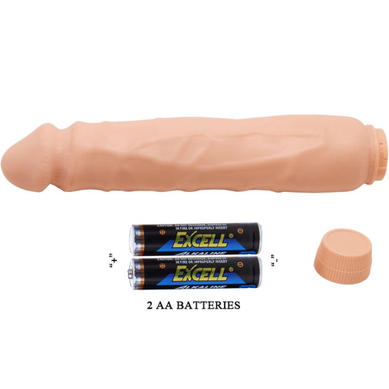 BAILE - JACK VIBRATORE REALISTICO 26 CM CARNE - BAILE | Lingerie Harness Boutique